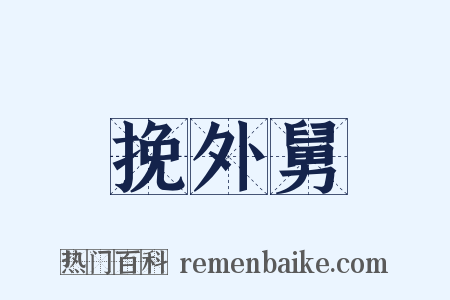 挽外舅是什么意思的图片